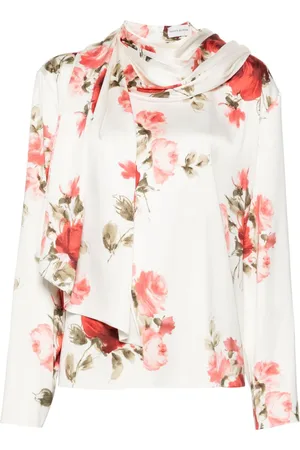 MAGDA BUTRYM Blomstret bluse