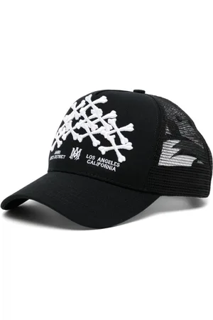 AMIRI Bones stacked trucker-hat
