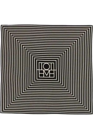Totême Silketørklæde med monogram