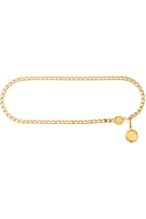 CHANEL Bælte med medaljon og kæde fra 1970