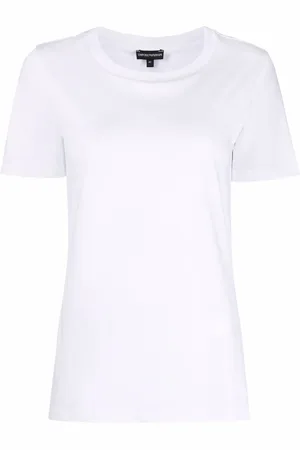 Emporio Armani T-shirt i jersey med rund hals