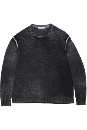Acne Studios Trøje med rund hals og tryk