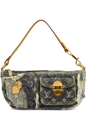LOUIS VUITTON Håndtaske med patchwork og monogram fra 2007