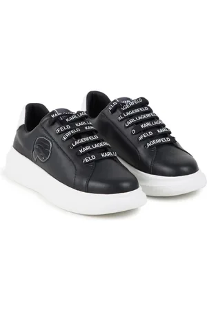 Karl Lagerfeld Low-top sneakers i læder