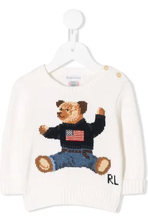Ralph Lauren Trøje med bamsebroderi