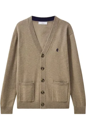 PRINGLE OF SCOTLAND Uldcardigan med V-hals