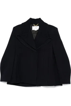 Victoria Beckham Peacoat med spids skulder