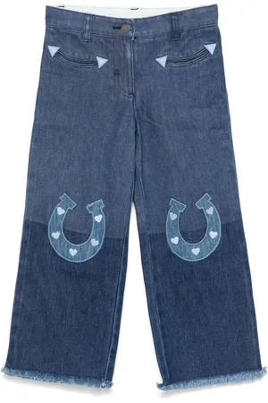 Stella McCartney Jeans med hestesko-applikation