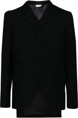 Comme des Garçons Nålestribet blazer i uld