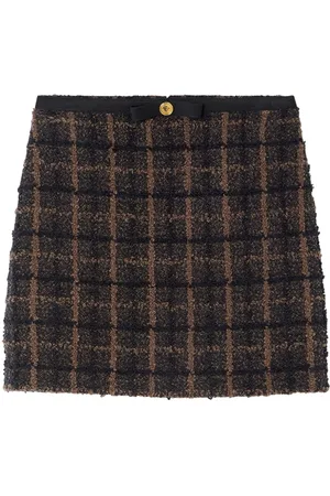 VERSACE Pencil-nederdel i bouclé-tweed