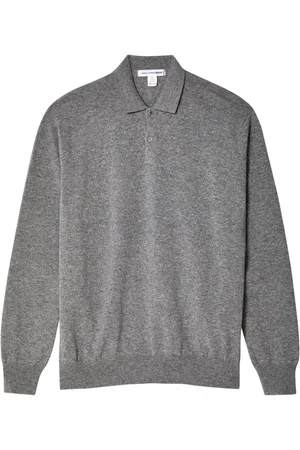 Comme des Garçons Polo-sweater i uld