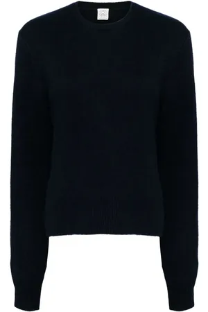 Totême Cropped trøje med rund hals
