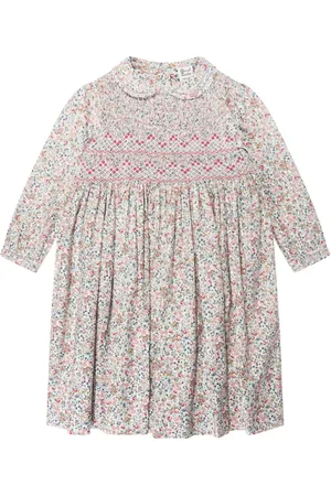 Sarah Louise Kjole med blomstertryk