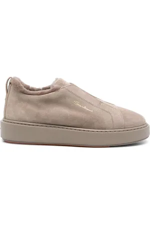 santoni Sneakers i ruskind