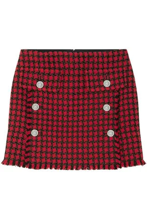 VERSACE Pencil-nederdel i tweed