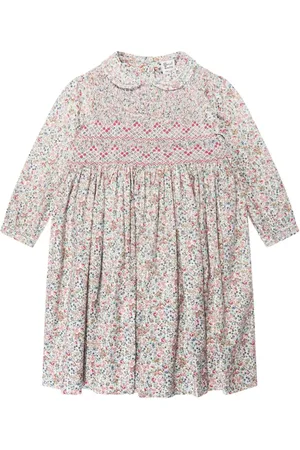 Sarah Louise Kjole med blomstertryk