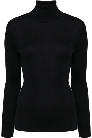 N.PEAL Sweater med rullekrave