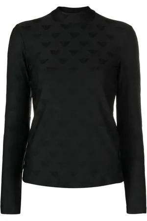Emporio Armani Skjorte med jacquard-logo