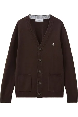 PRINGLE OF SCOTLAND Uldsweater med V-hals