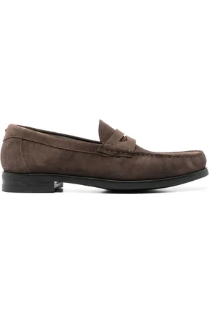 CANALI Loafers i ruskind