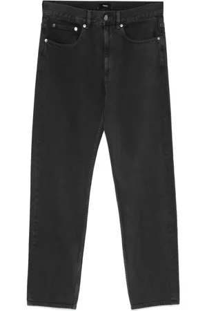 THEORY Jeans med mærkedetalje
