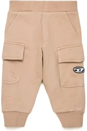Diesel Oval-D cargo-bukser i fleece