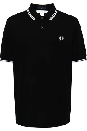 Comme des Garçons Polo med broderet logo
