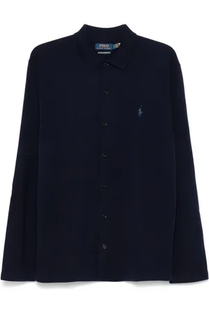 Ralph Lauren Cardigan med Polo Pony-broderi