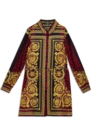 VERSACE Kjole med baroktryk