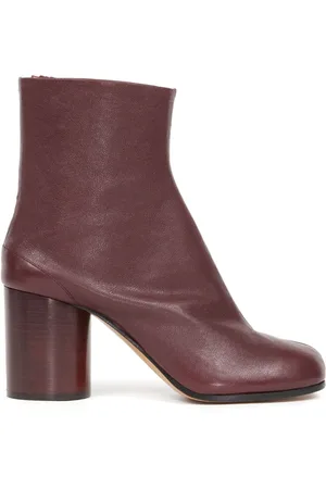 Maison Margiela Tabi 80mm ankelstøvler i læder