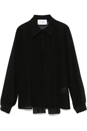 Kaos Skjorte med læg-detalje
