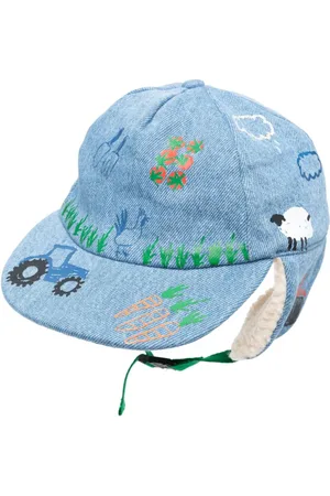 Stella McCartney Hat med gårdtryk