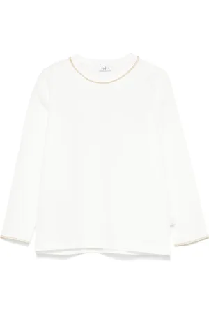 Il gufo T-shirt med lurex-detalje