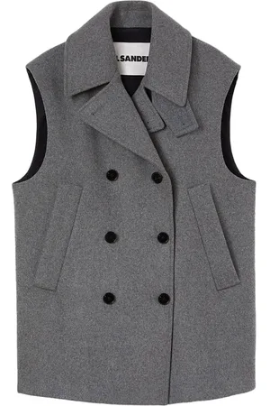 Jil Sander Dobbeltradet vest