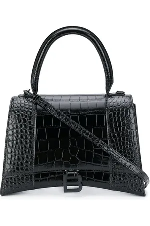 Balenciaga Tote med præget krokodilleeffekt