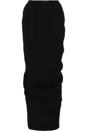 Rick Owens Lang Pillar nederdel