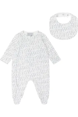 Emporio Armani Babydragt-sæt med logotryk