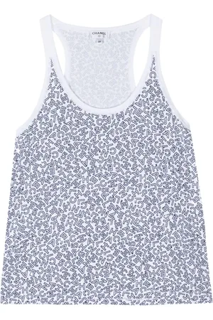 CHANEL Tanktop med logotryk fra 00