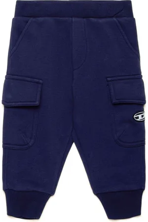 Diesel Oval-D cargo-bukser i fleece