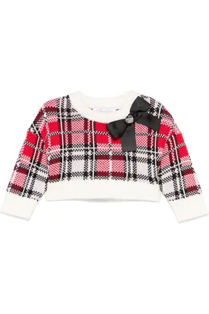 MONNALISA Skotskternet sweater