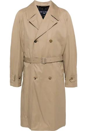 Comme des Garçons Dobbeltradet trenchcoat