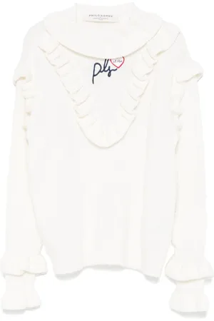 PHILOSOPHY DI LORENZO SERAFINI Sweater med broderet logo