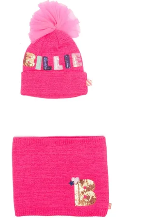 Billieblush Sæt med hat med paillet-logo