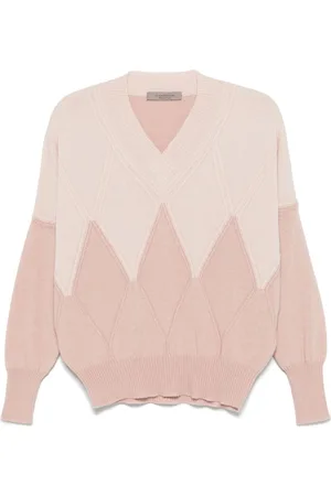 D.EXTERIOR Argyleternet sweater