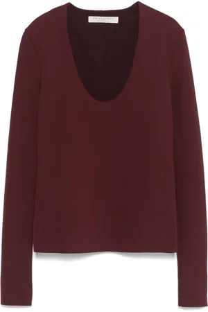 Serafini Top i scuba-jersey