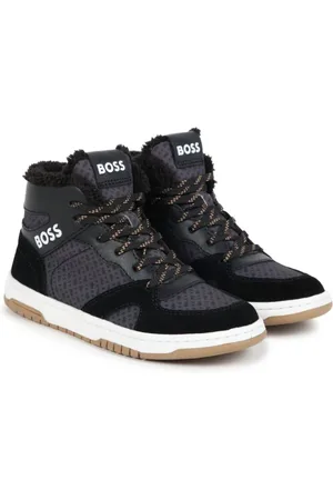 HUGO BOSS High-top sneakers med logotryk