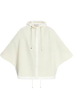 Moncler Poncho med logomærke