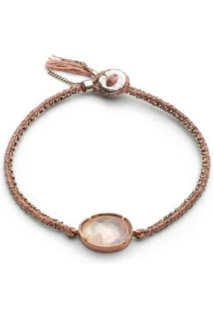 Brooke Gregson 18kt yellow gold Orbit moonstone baracelet