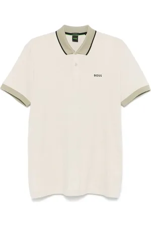 HUGO BOSS Tekstureret polotrøje