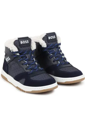 HUGO BOSS High-top sneakers med logotryk